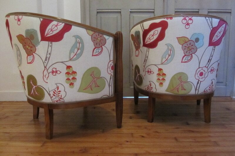 paire de fauteuils tapissier à Quimper