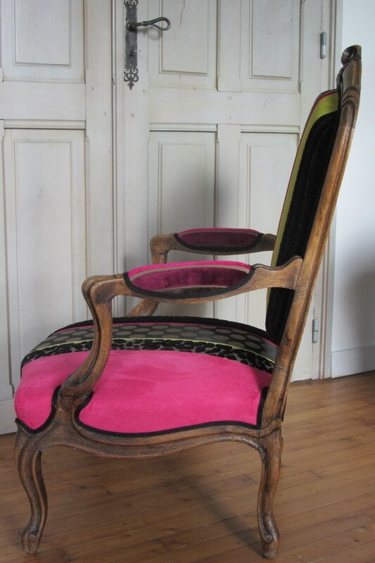 changer le tissu d'un fauteuil cabriolet tapissier à Brest