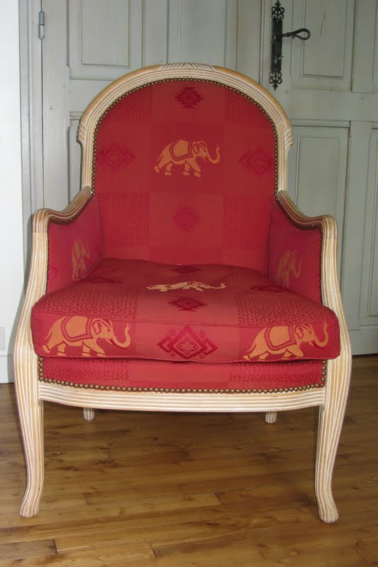 refaire un fauteuil bergere tapissier d'ameublement &agrave; Brest