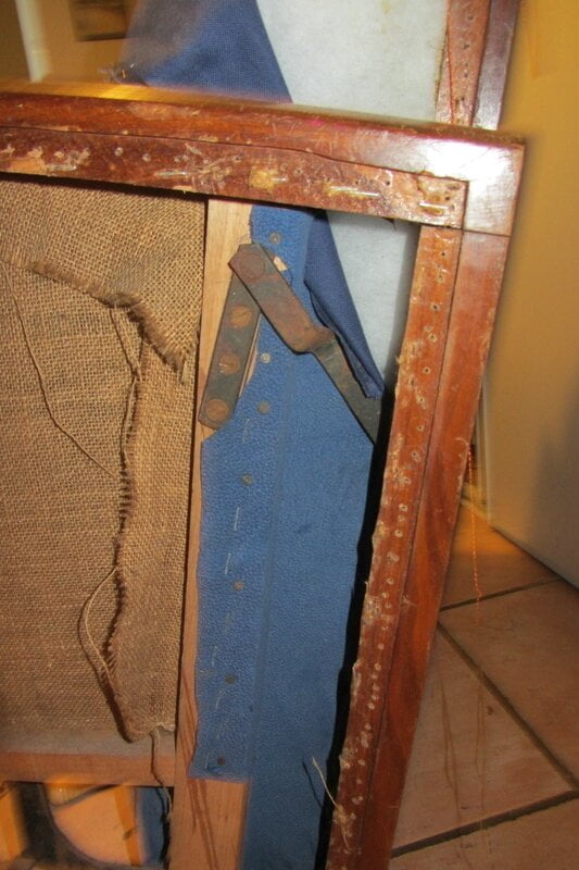 refaire un fauteuil art deco tapissier &agrave; Brest
