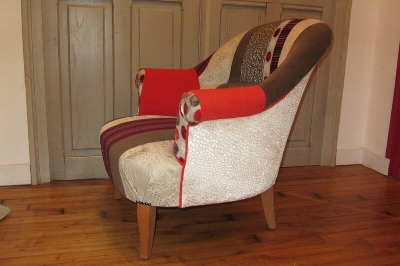 retapisser un fauteuil tapissier à paris