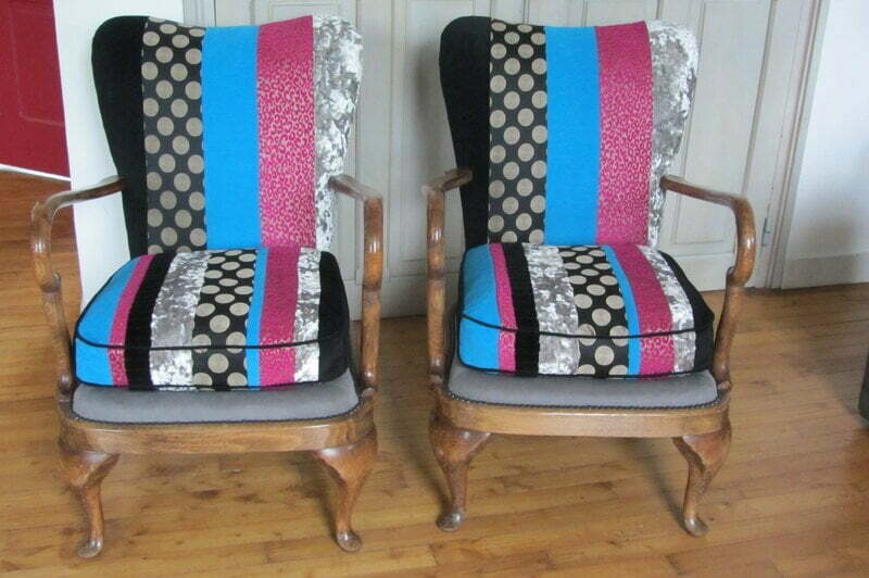 changer le tissu d'un fauteuil tapissier en Bretagne