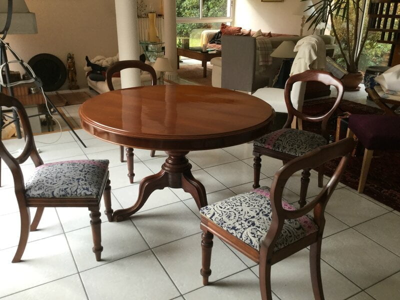 chaises de salle &agrave; manger