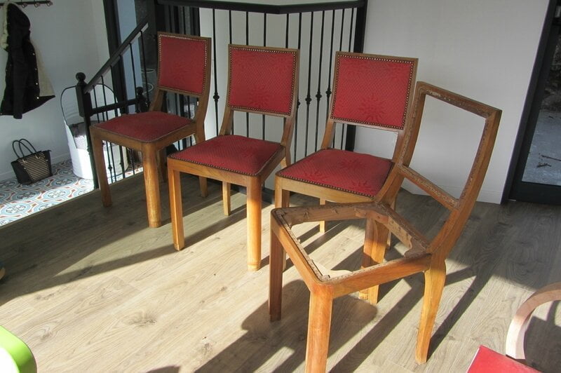 chaises &agrave; retapisser c&ocirc;t&eacute; si&egrave;ges
