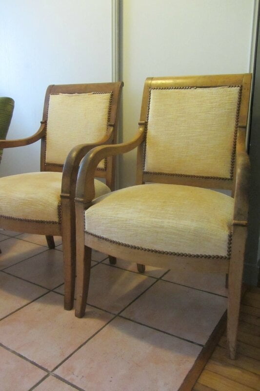 Fauteuils empire