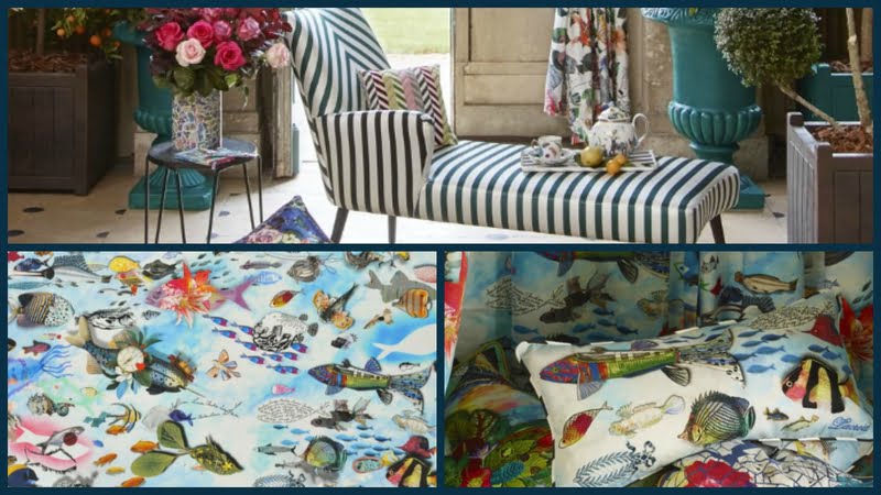 tissu Christian Lacroix C&ocirc;t&eacute; si&egrave;ges