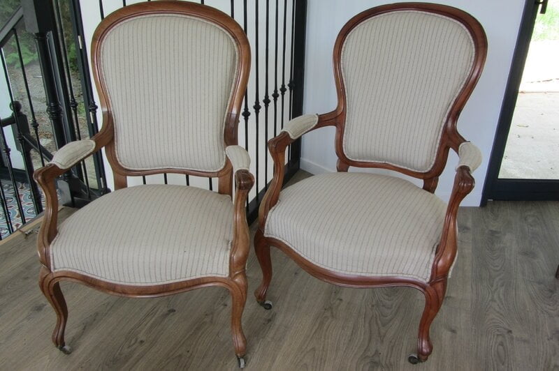 paire de fauteuils Louis Philippe
