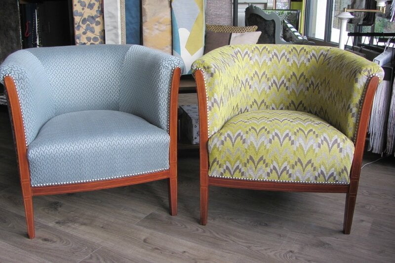 paire de fauteuils art deco