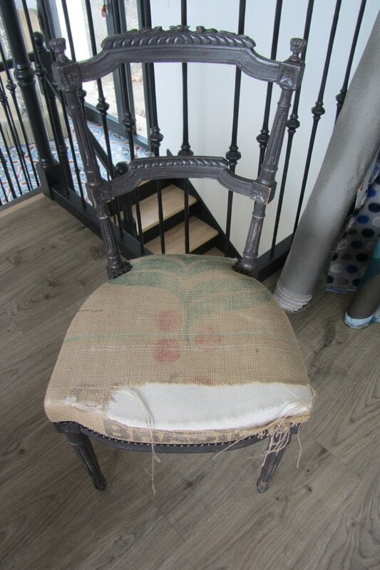 chaise à retapisser