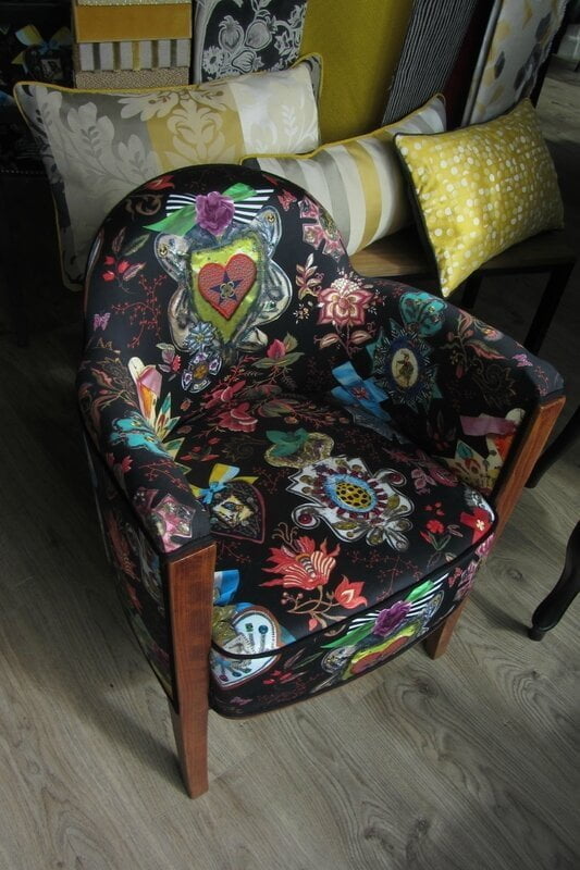 changer le tissu d'un fauteuil