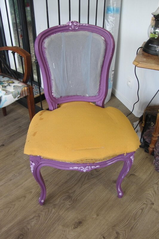 Chaise louis XV