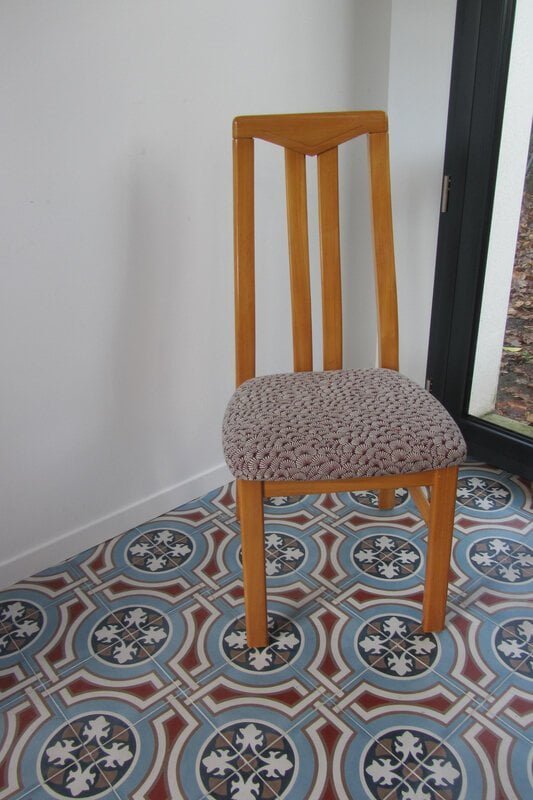 changer le tissu d'une chaise