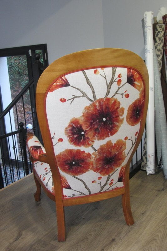 fauteuil voltaire tapissier Brest