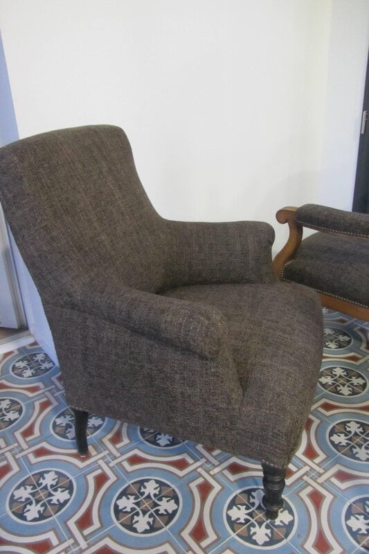 tissu alma chocolat Casamance