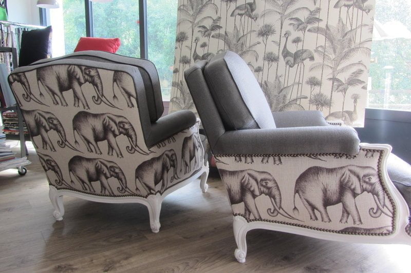 tissu éléphant