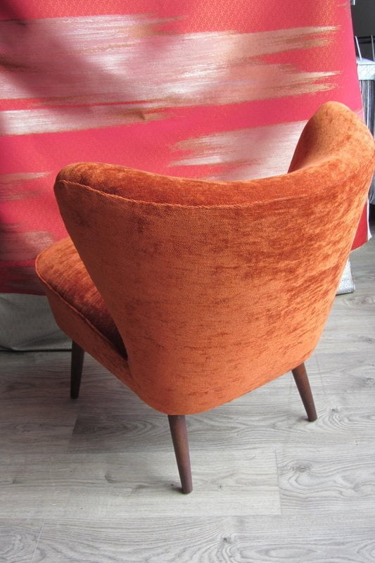 retapisser un fauteuil ann&eacute;es 50