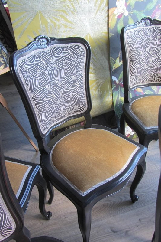 poser du galon sur une chaise