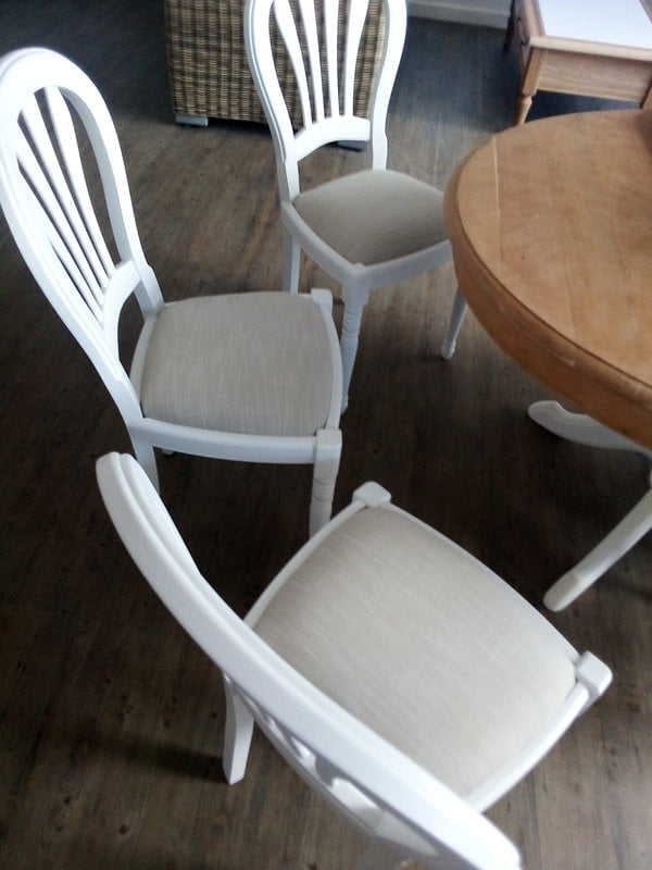 chaises de salle &agrave; manger