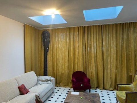 tissu 90% lin