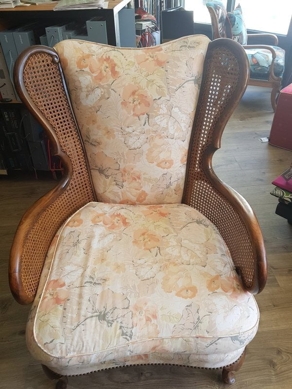 fauteuil Chippendale &agrave; retapisser