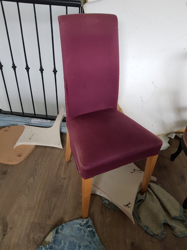 housse de chaise &agrave; confectionner