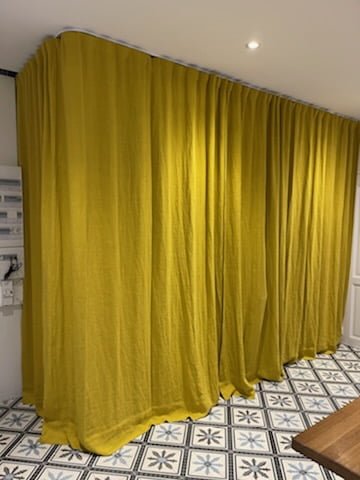 rideaux lin Designer Guild